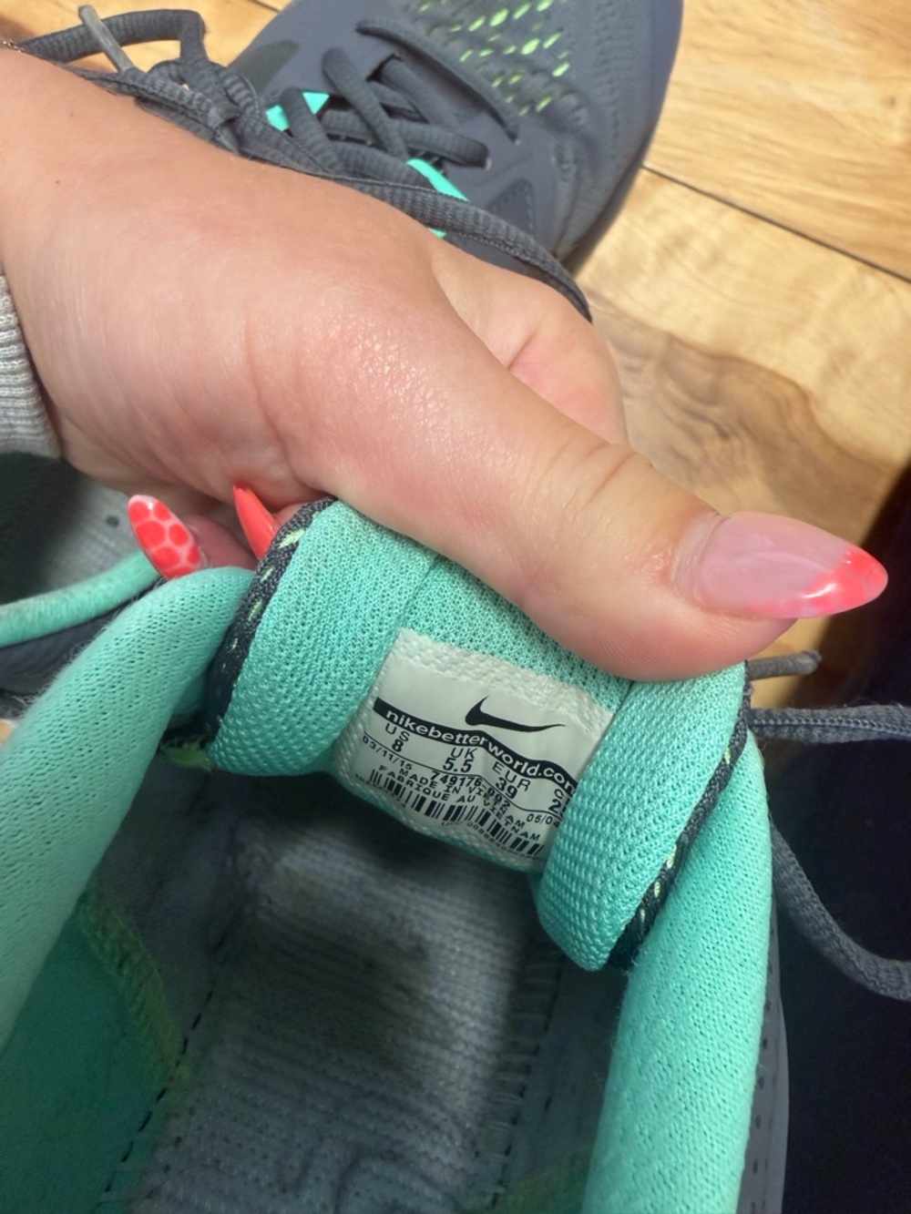 NIKE TRI FUSION RUN RUNNING SHOES - Picture 6 of 6